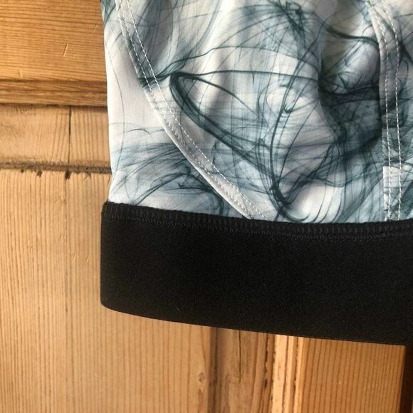 Human Performance‎ Engineering HPE Medium Sports Bra Activewear Black Watercolor - Picture 3 of 6